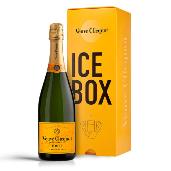 Champagne-Veuve Clicquot-Yellow-Label-Ice-Box